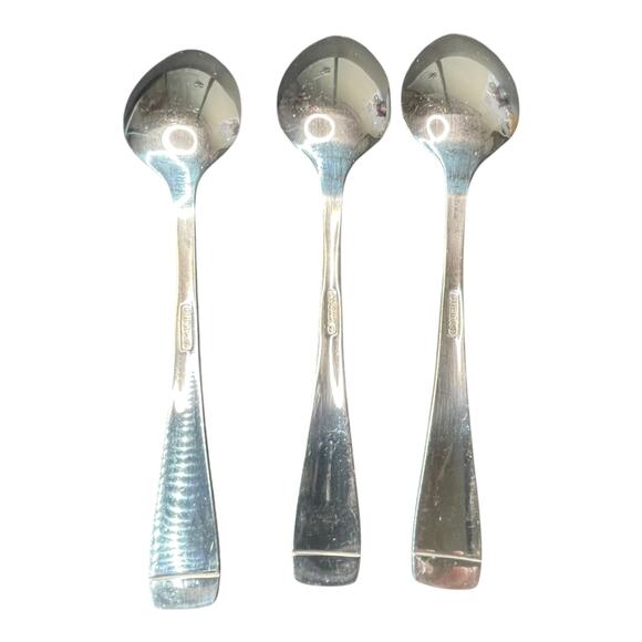 Oneida Mercer Mirror Stainless Steel Tablespoons Set of 3 Discontinued - Picture 5 of 9